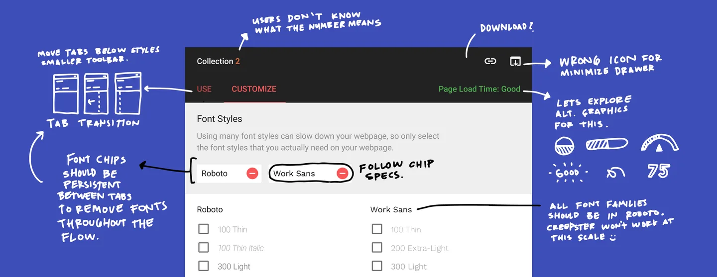 Google Fonts Redesign