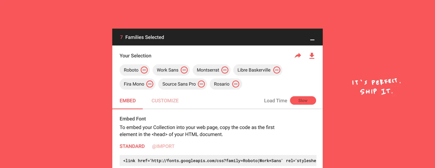 Google Fonts Redesign