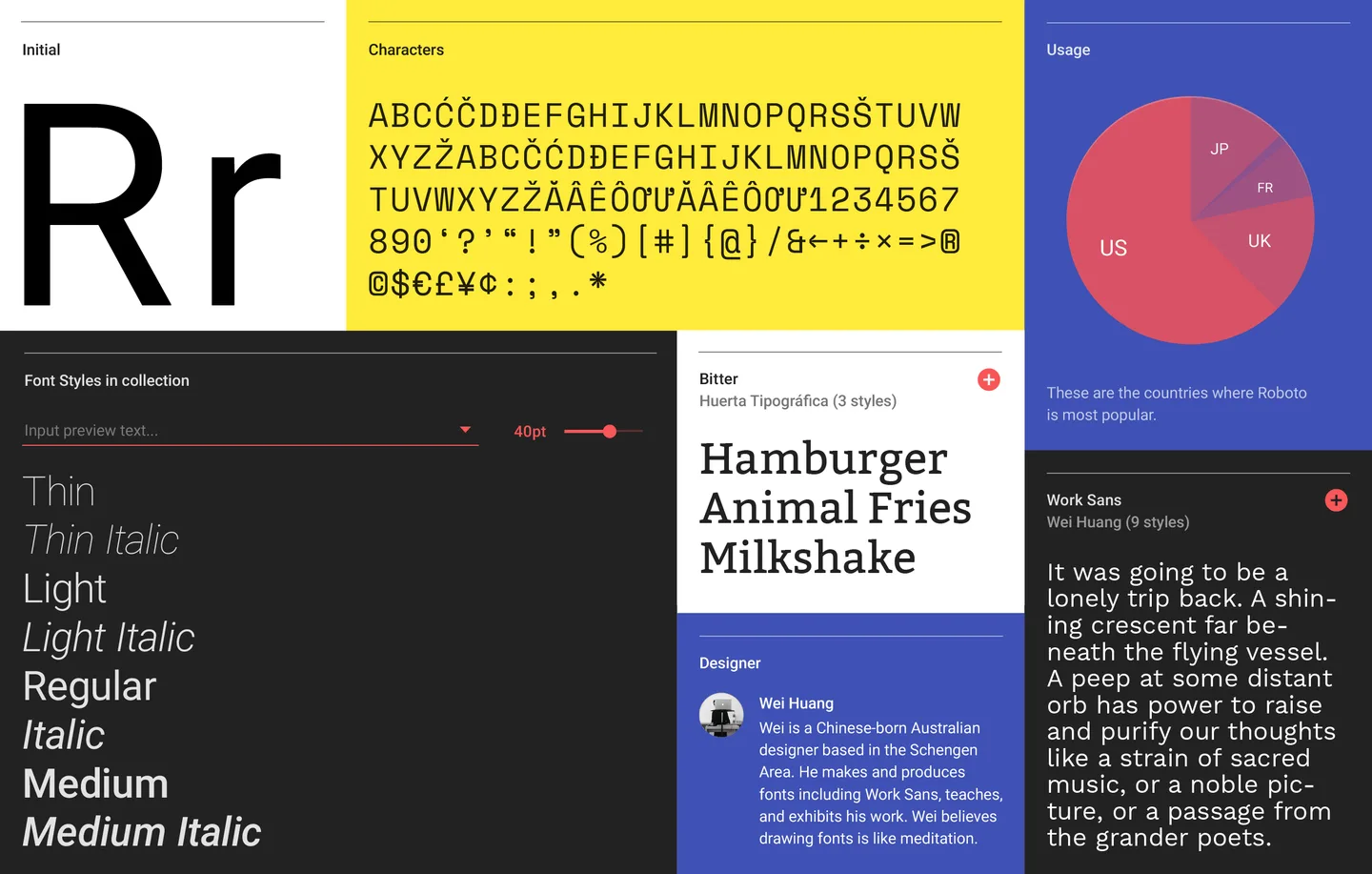 Google Fonts Redesign