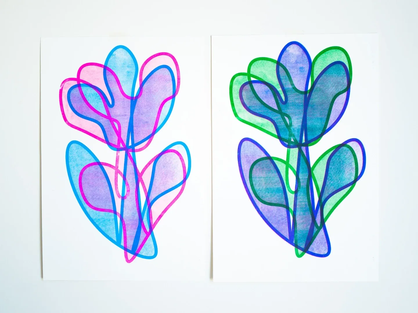 Risograph prints
