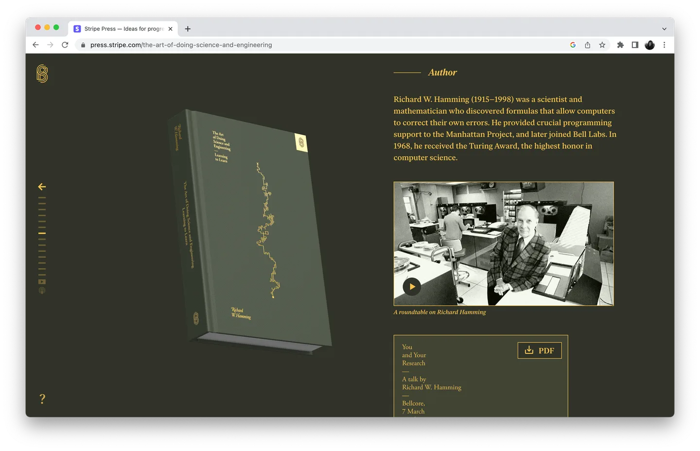 Stripe Press Design